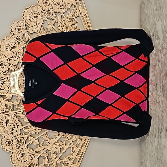 Tommy Hilfiger Pima Cotton V Neck Sweater Medium NWOT - Picture 1 of 4